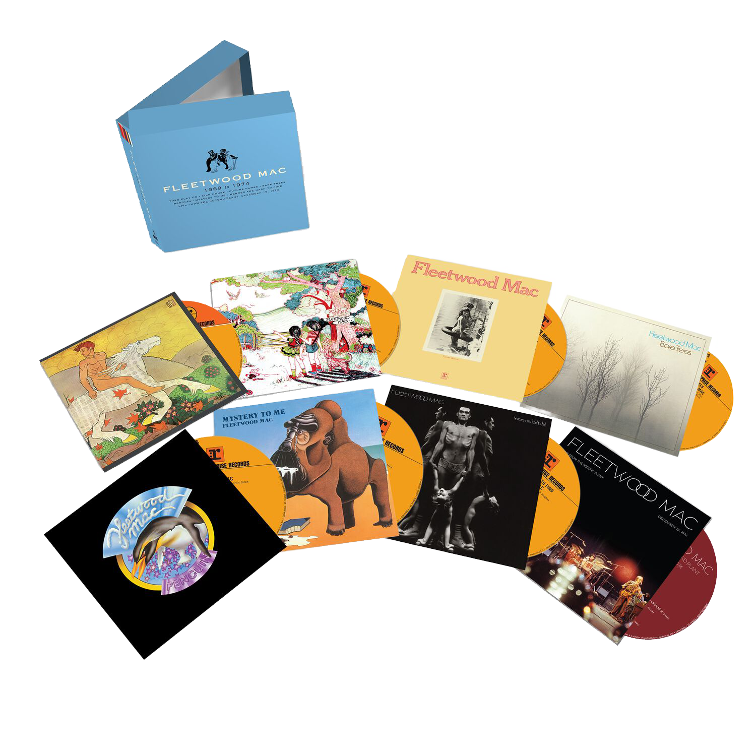 FLEETWOOD MAC『Fleetwood Mac 1969-1974』 Fleetwood Mac: 1969-1974 (8CD) | Rhino Official Store
